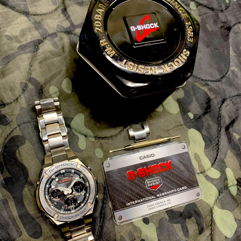 Casio G-Shock Stainless Steel